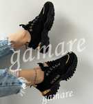 Skórzane Guess sneakersy białe modne obuwie kobiece 36-41