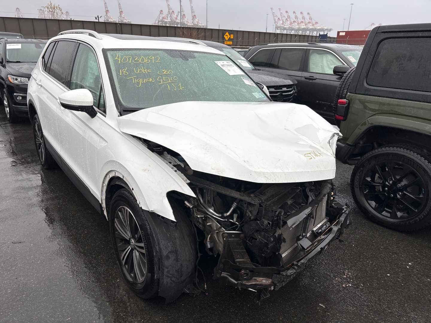Vw tiguan, розборка, запчастини, шрот, авторозбор, dgua 2018 awd fwd