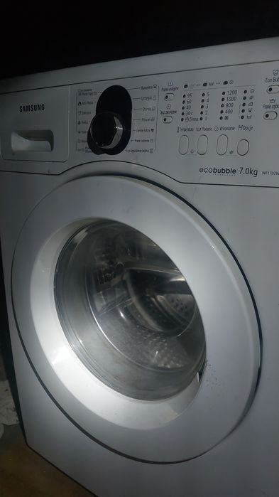 Pralka Samsung Eco bubble WF1702WFW uszkodzona