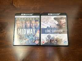 Midway Lone Survivor 2 x 4k UHD + 2 x Blu Ray