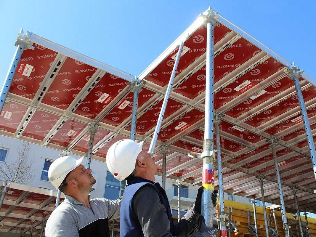 Zestaw szalunku stropowego RINGER AluDek modułowy szalunek podpory