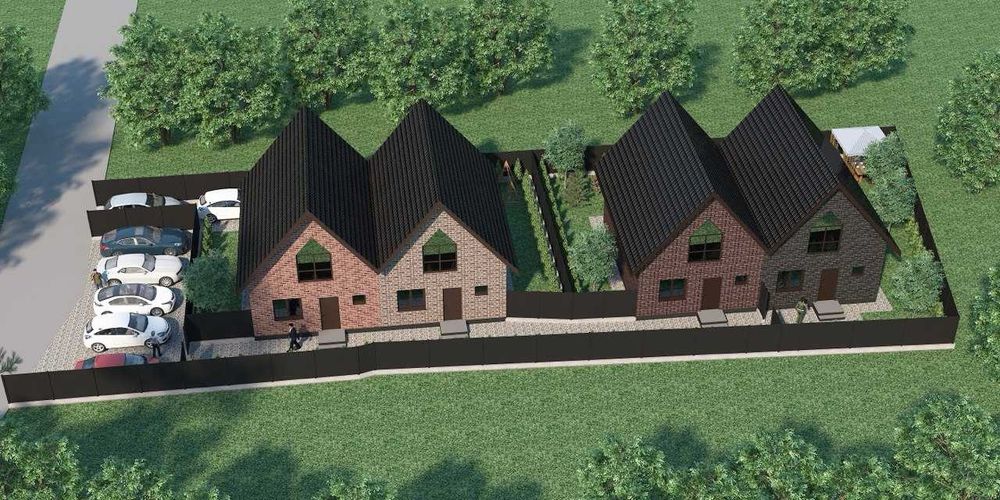 ПРОДАЖ Готовий БУДИНОК 100 м2 , 4 кімнати, БАВАРСЬКА кладка Забудовник