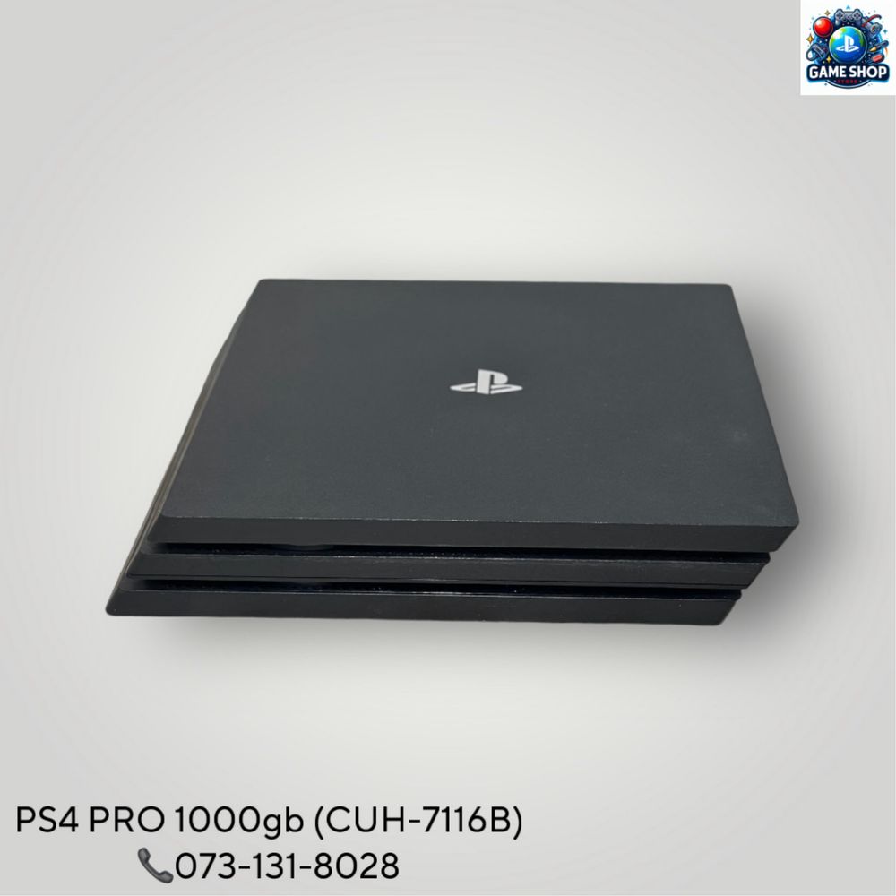 Ігрова Приставка Sony PlayStation 4 PRO 1000gb (CUH-7116B)  плейстейшн