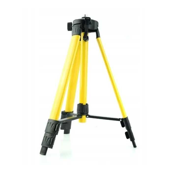 LASER KRZYŻOWY Poziomica Laserowa 4D + STATYW 118CM Samopoziomująca