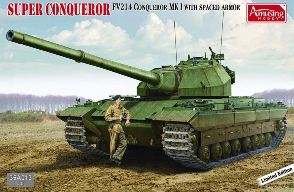 Czołg FV 214 Super Conqueror Mk I 1:35 Amusing Hobby 35A013