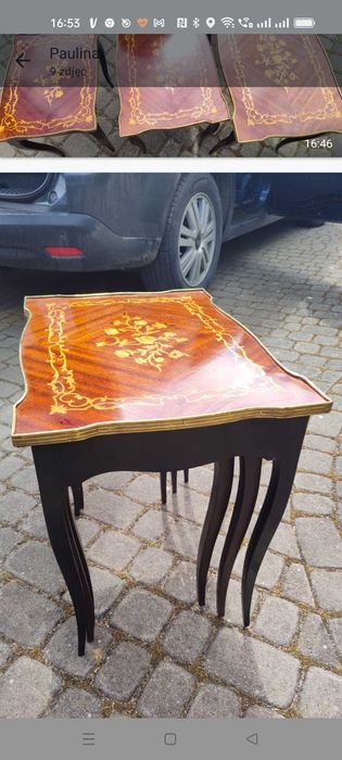 Stoliki kawowe w stylu Ludwikowskim ,starocie ,antyki