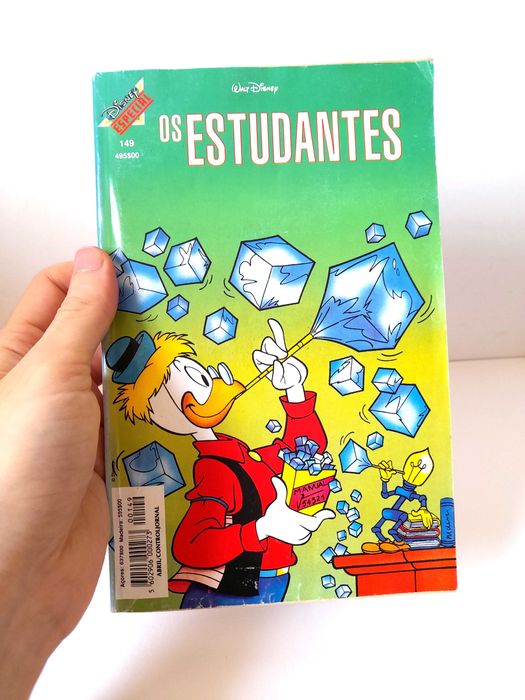 Livro de BD Disney Especial Número 149 Coleção Anos 90