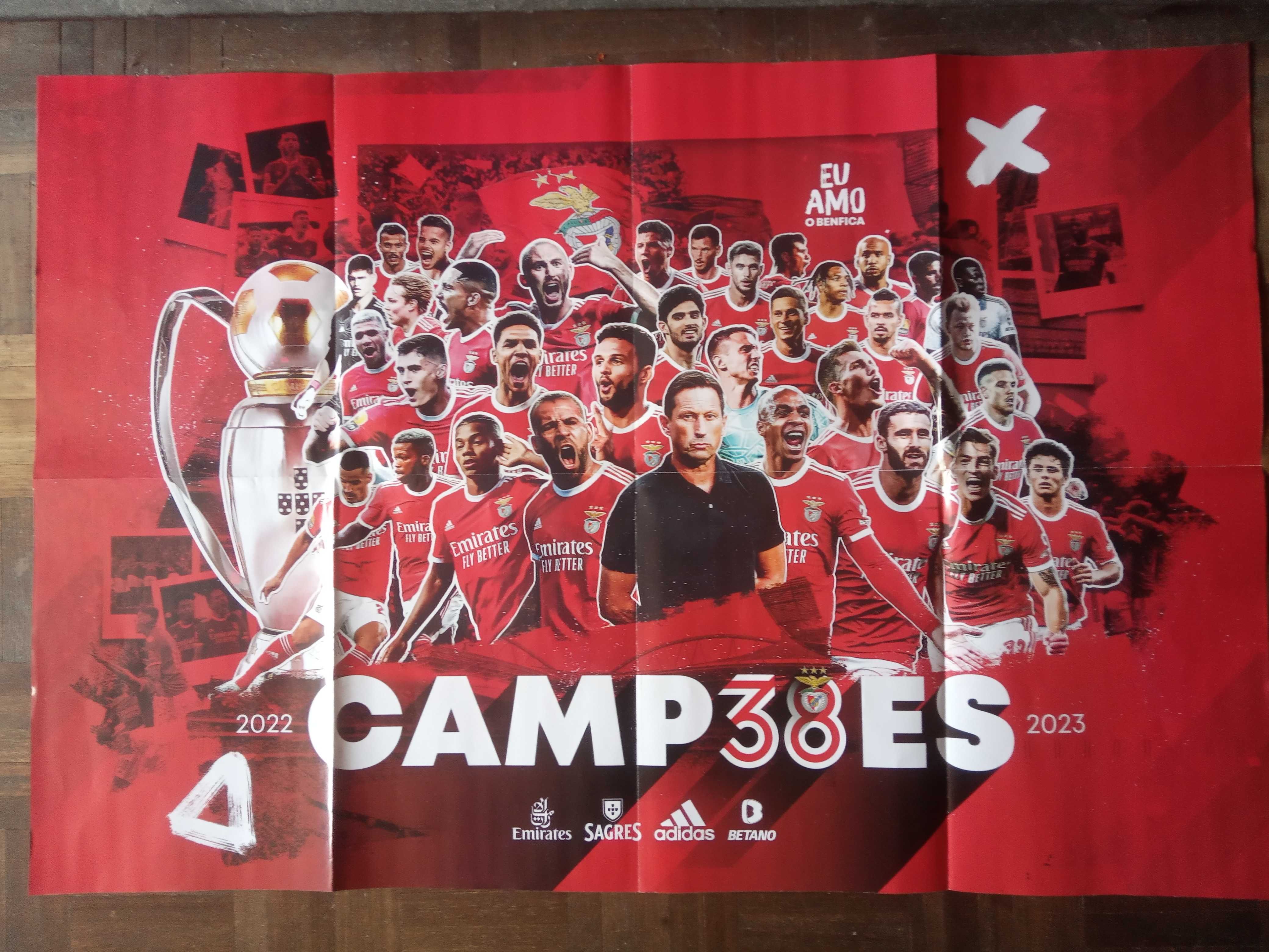 Posters do Benfica. -Unitários ou conjunto.