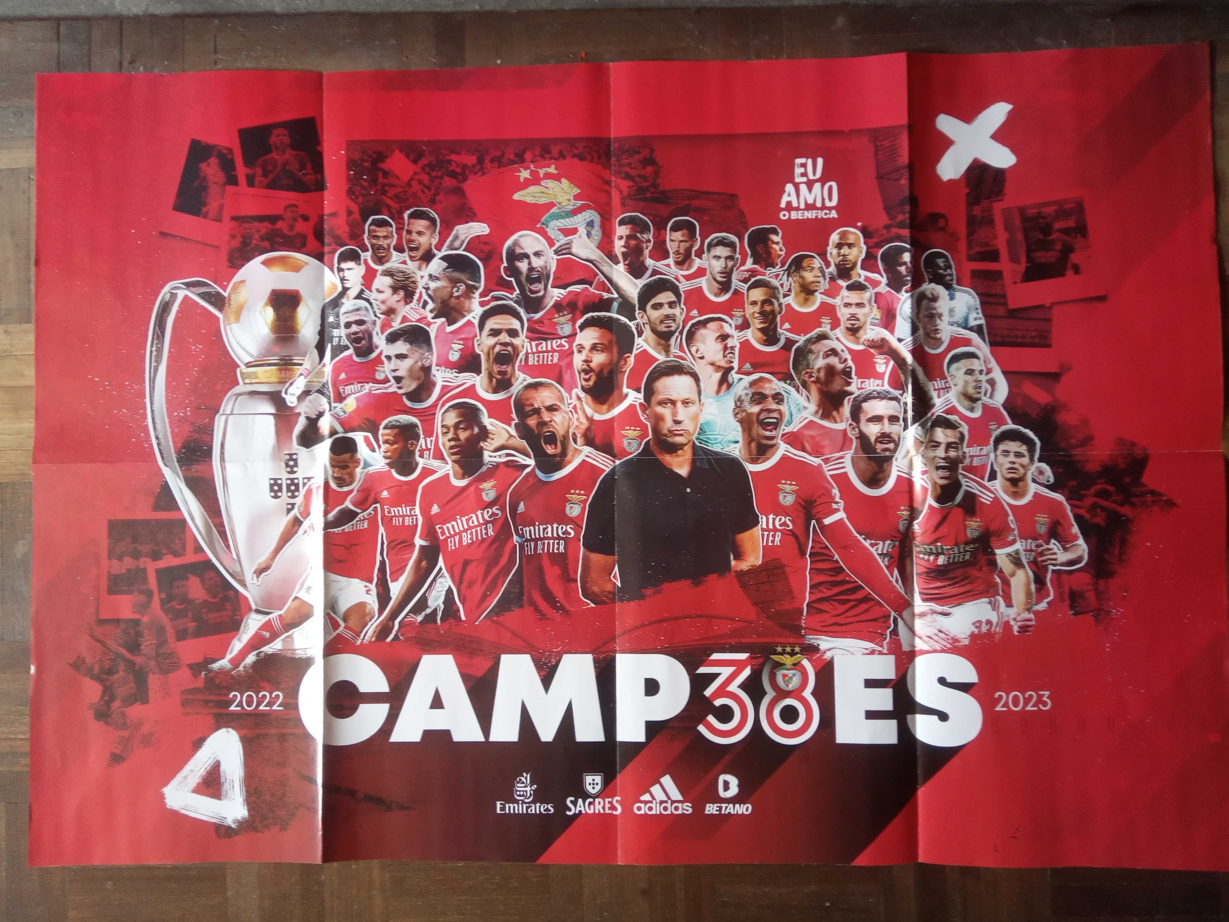 Posters do Benfica. - Novissimos