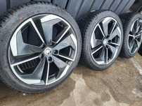 [K25] Koła ZIMOWE,ALUFELGI 18'' 5x112 ORYGINAŁ SKODA Octavia,SuperB.