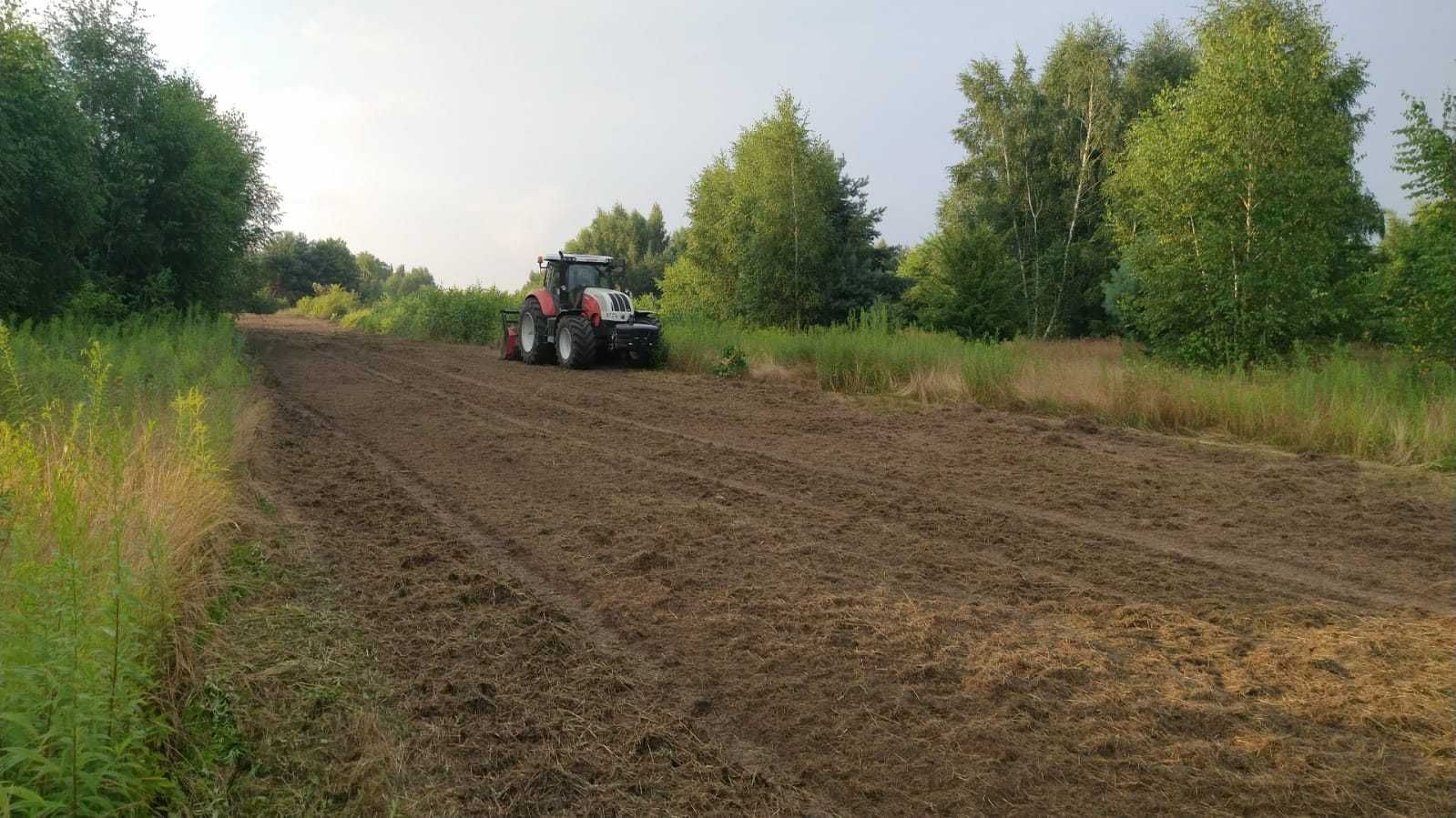 MULCZER LEŚNY oraz WGŁĘBNY wycinka drzew  Czyszczenie działki PILAR /+