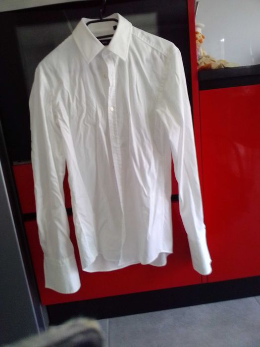 Camisa branca Slim fit Hugo Boss