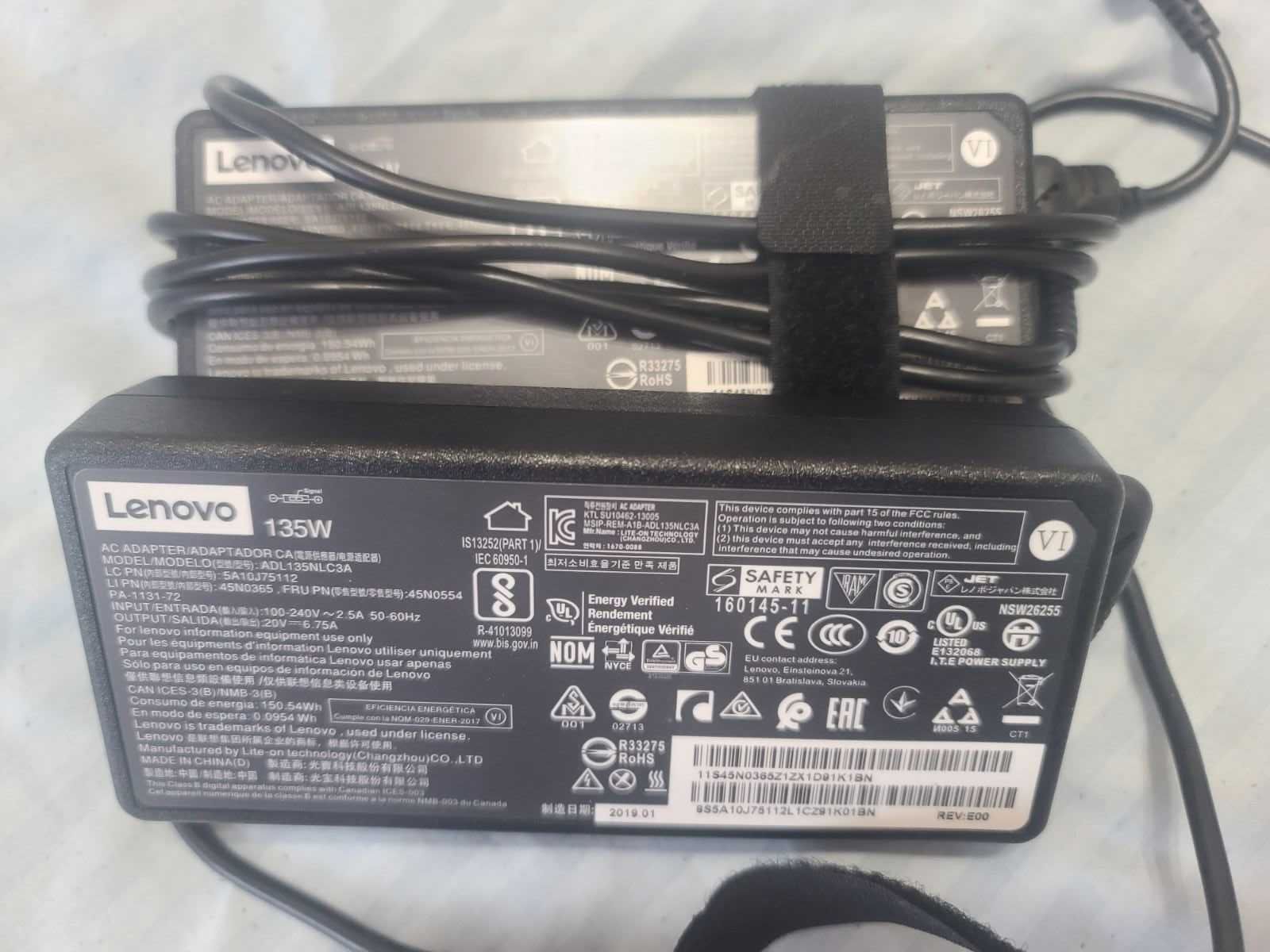 Зарядка до Ноутбука Оригинал Lenovo 130W Usb