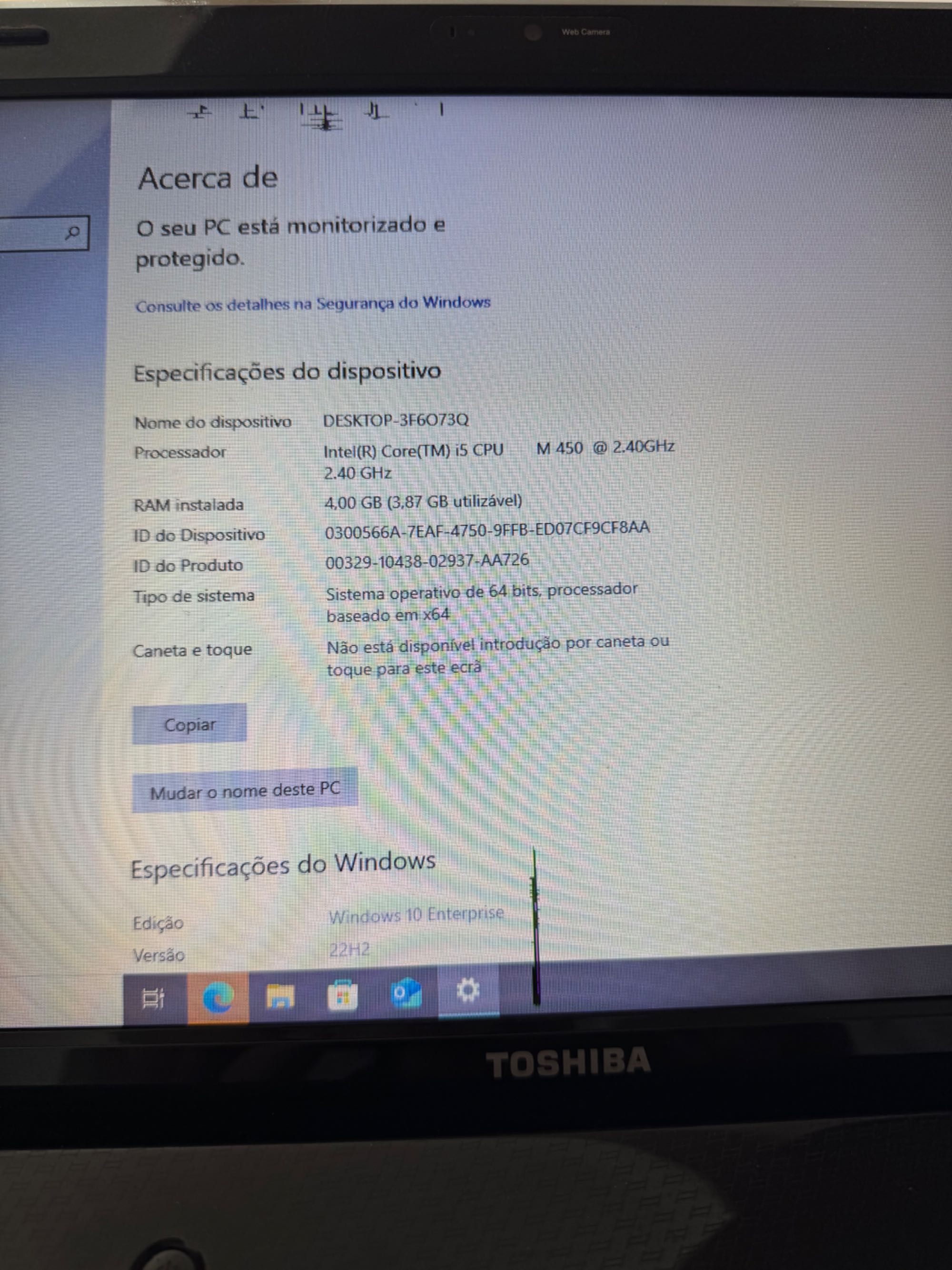 Toshiba Satellite L650