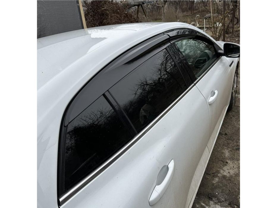 Renault Megane IV 2016+ рр. Sedan Вітровики (4 шт, Sunplex Sport)