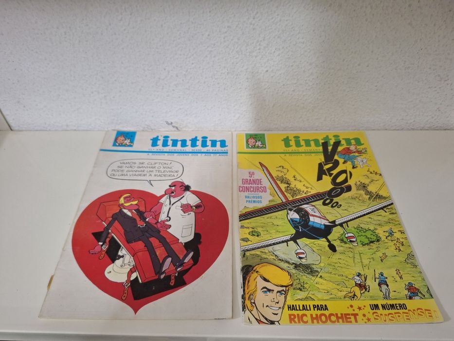 Revistas  antigas Tintin