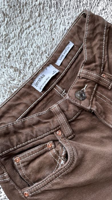 Штани Bershka шоколадні