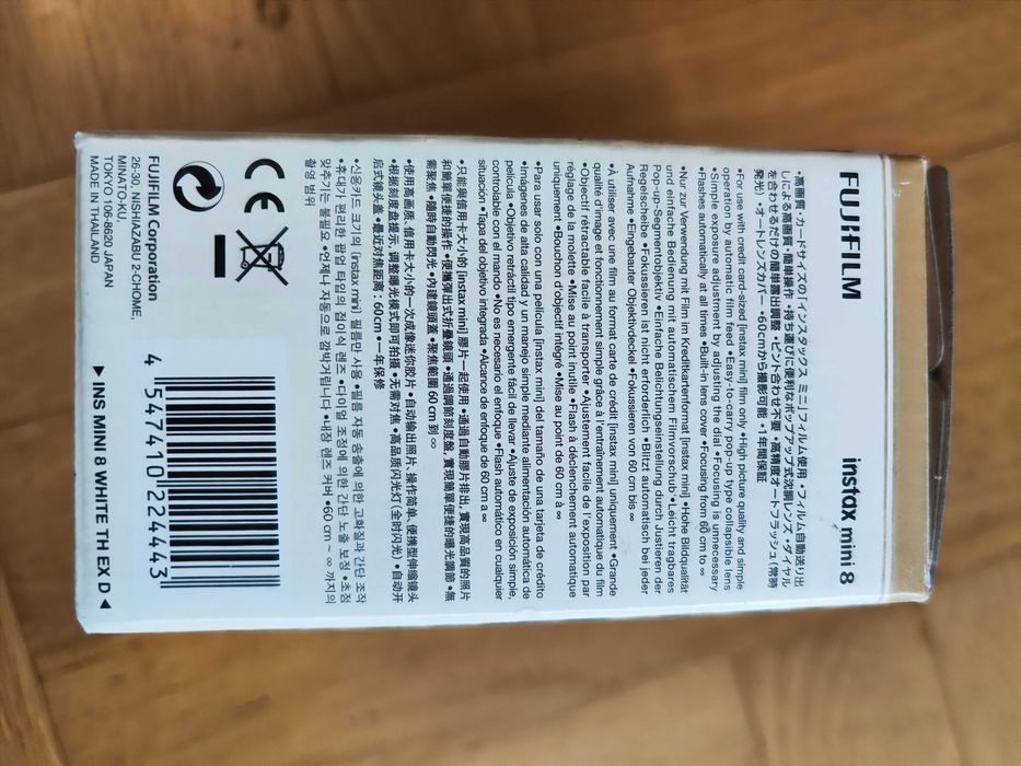 Fujifilm instax mini 8 - super aparat do zdjęć natychmiastowych