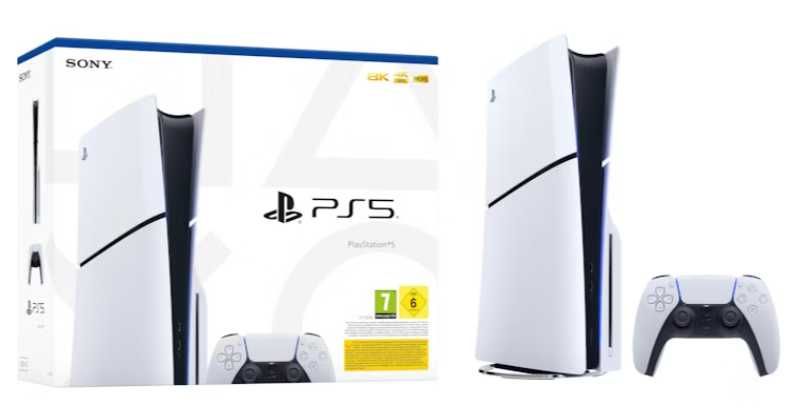 Consola PS5 SLIM (1TB) NOVA, sem abrir a CAIXA_Cupão Fiscal 07/03/2024