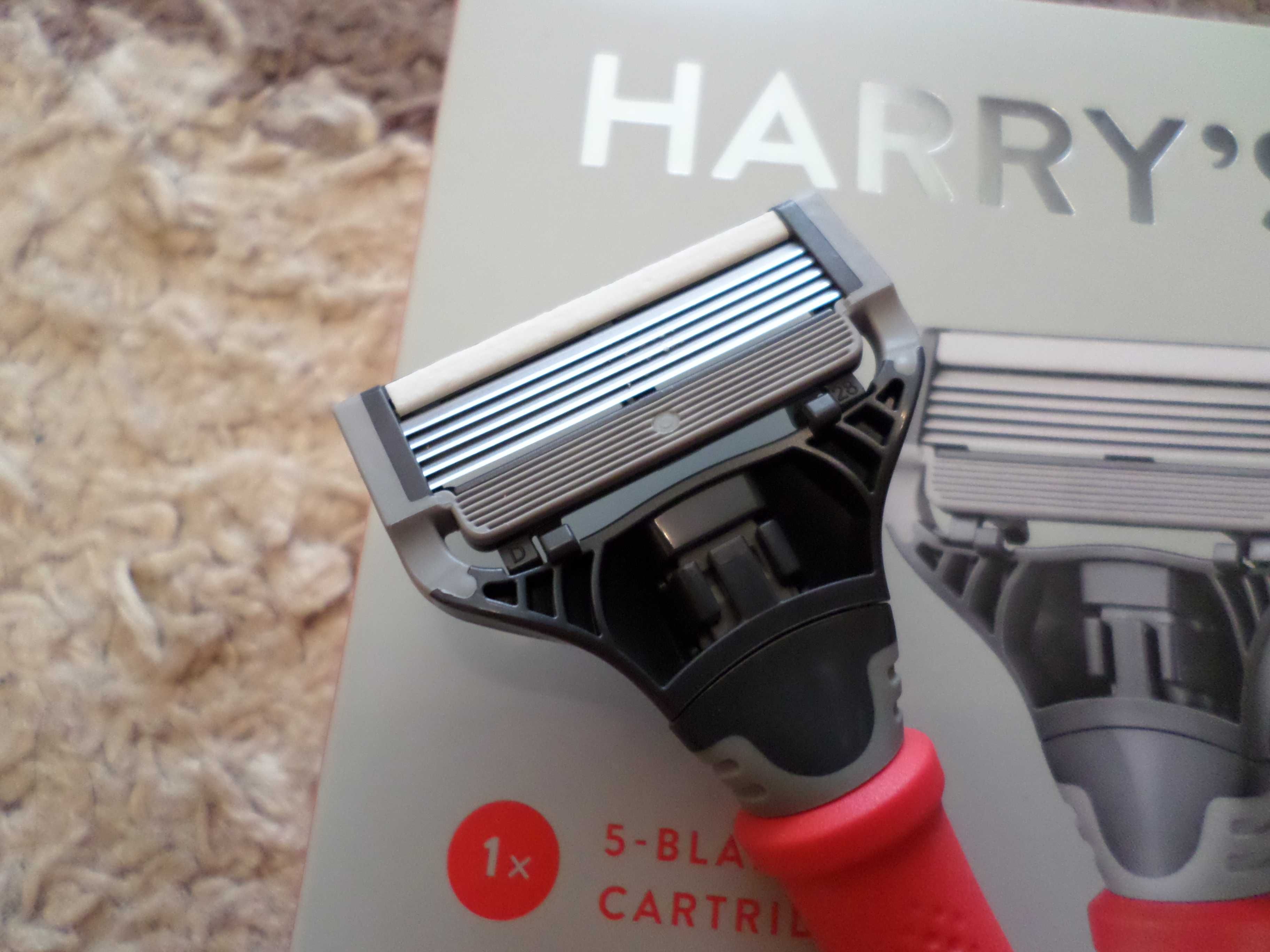 Мужская бритва станок Harry's Men's Razor Set With 5 Blades