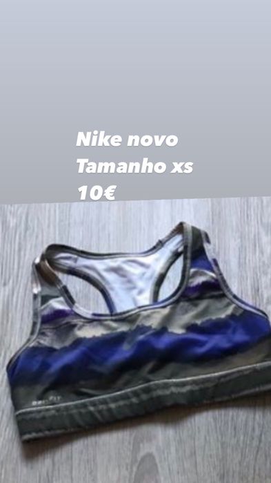 Top desporto nike