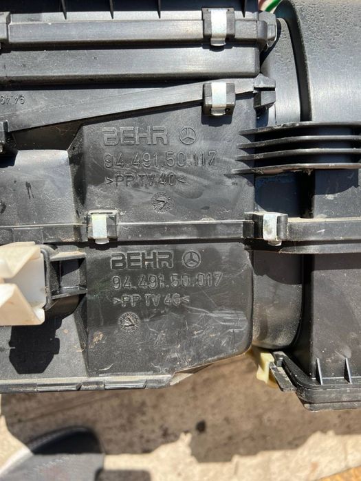 Корпус печки w210 для климат контроля