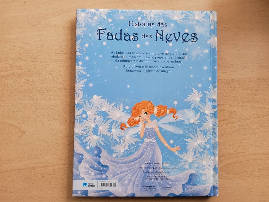 Livro Histórias das Fadas das Neves NOVO