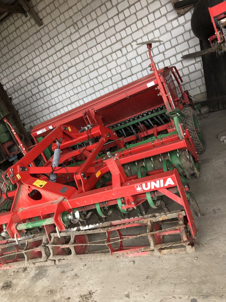 Siewnik Unia Polonez + Agregat Unia Ceres 3M