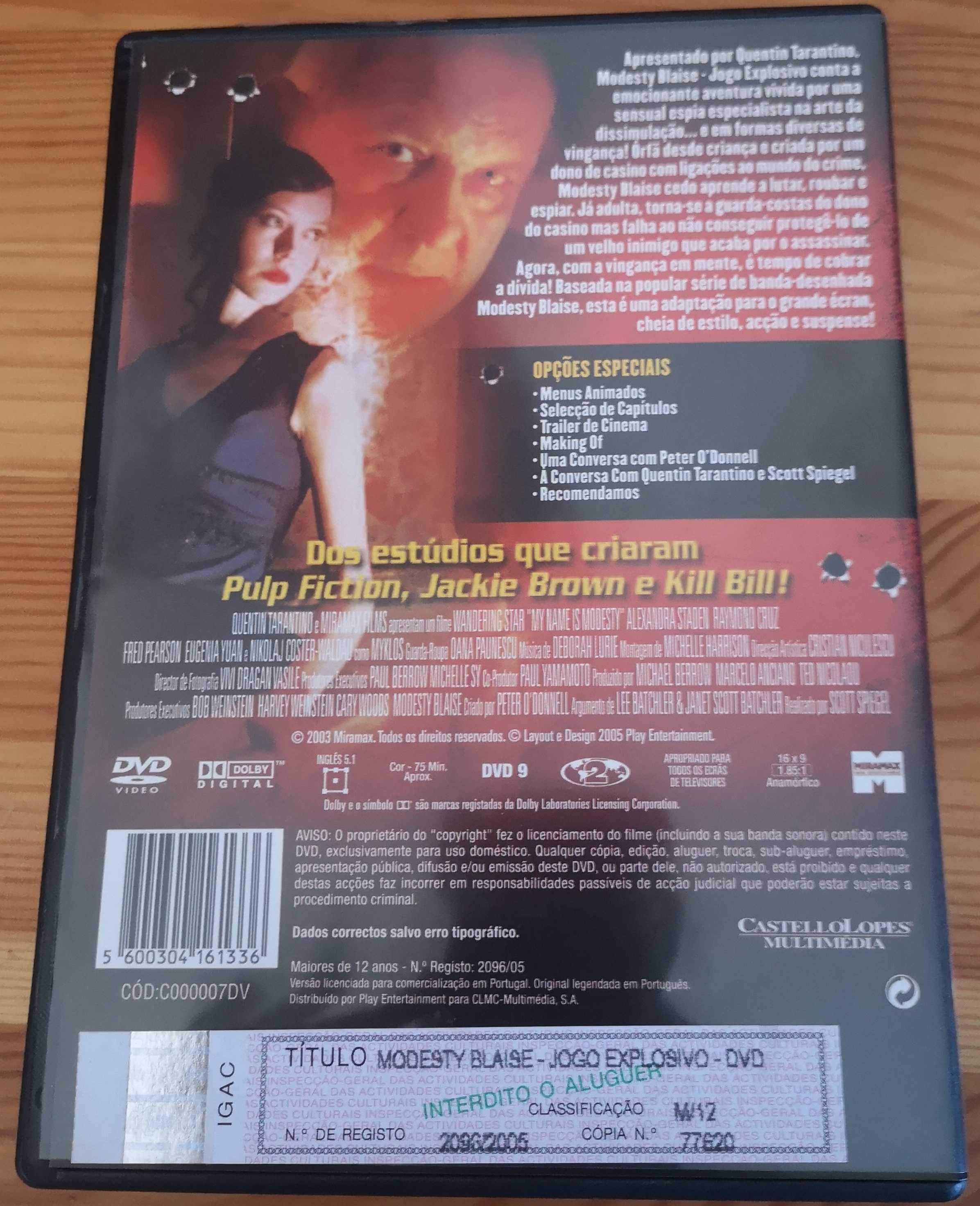 DVD "Modesty Blaise"