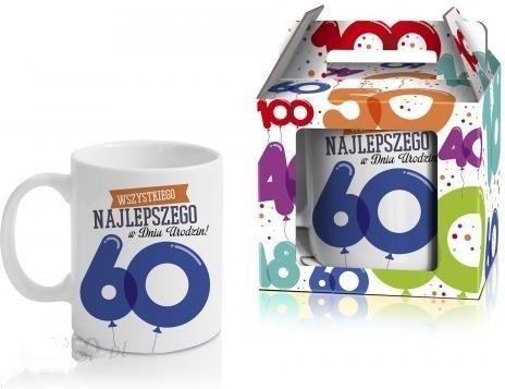 ## Bgtech Kubek Ceramiczny Boss Baloniki 60-Te Urodziny 380 Ml ##