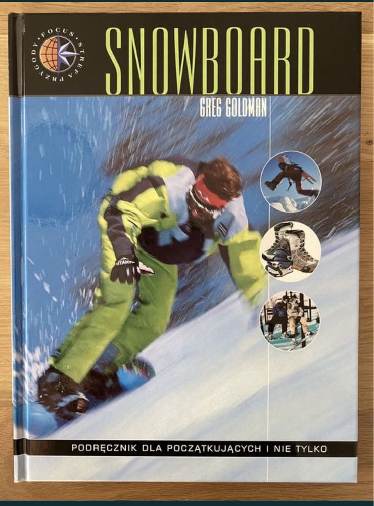 Książka "Snowboard - podręcznik dla początkujących" Goldman