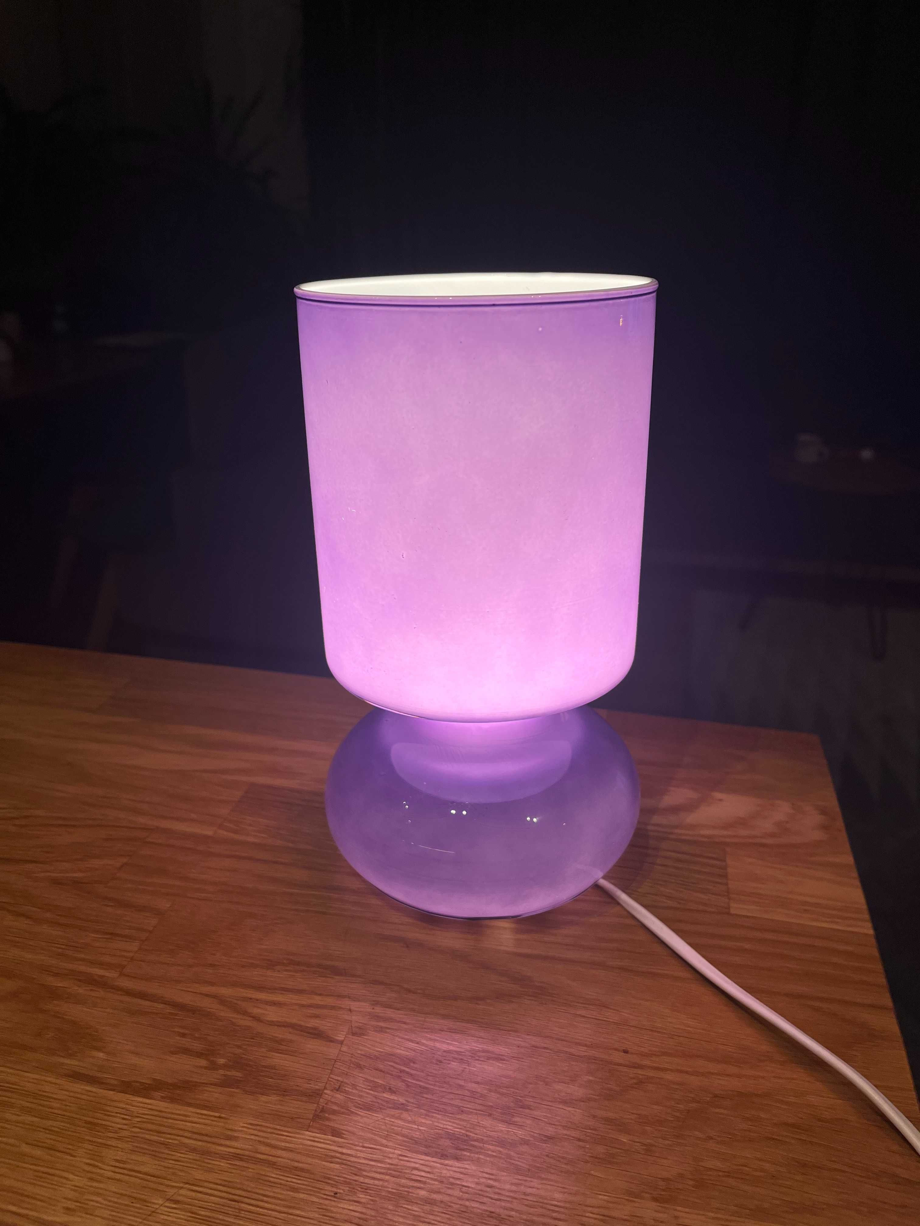 Lampka nocna IKEA Lykta Fioletowa