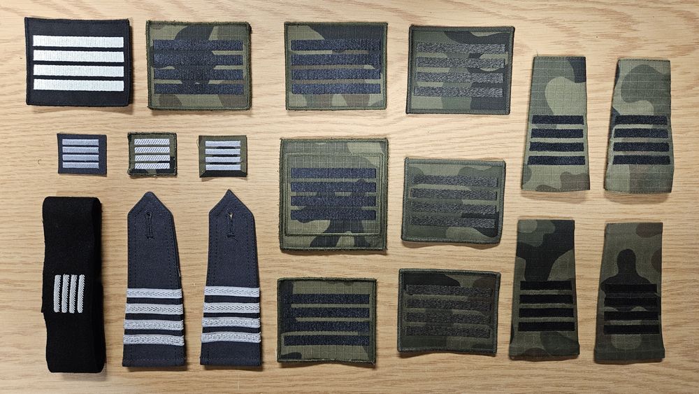 Stopnie wojskowe plutonowy, Siły Powietrzne. Wszystko razem lub osobno