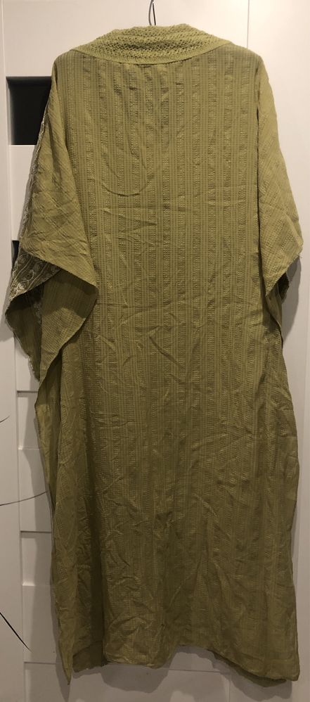 Zara sukienka o kroju tuniki khaki roz XS ale nawet m