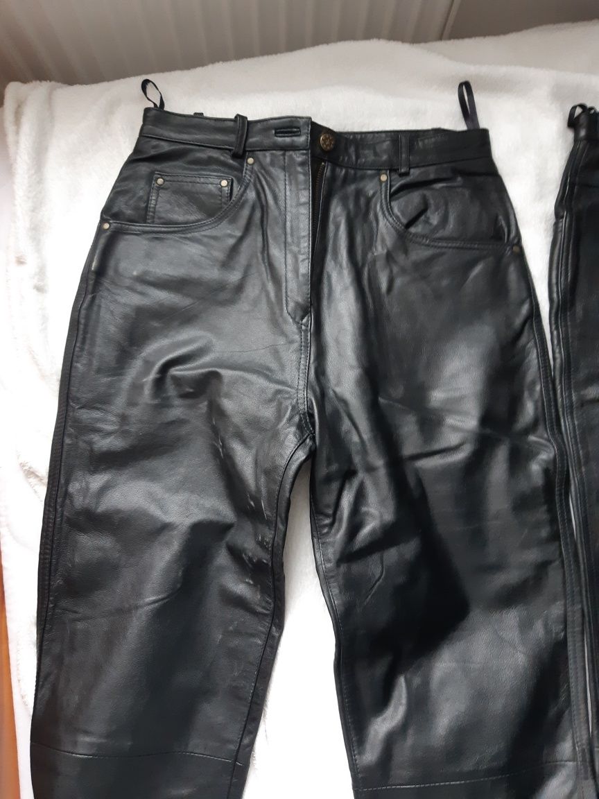 100 % skórzane spodnie Modern Classics