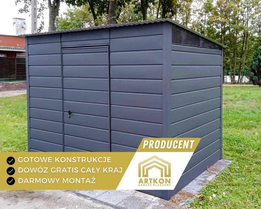 Zabudowa koszy i kontenerów na śmieci | Wiata | Altana śmietnikowa