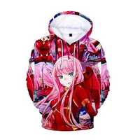 Bluza Zero Two Darling in the Franxx anime manga Nowy Rozmiar S