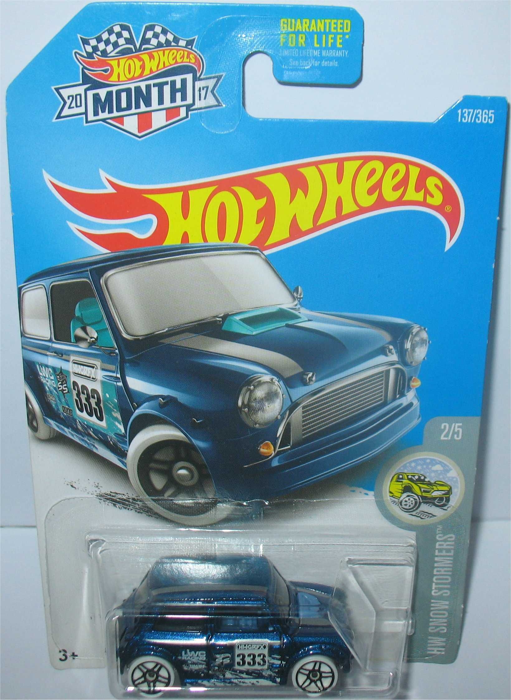 Hot Wheels - Morris Mini (cartão longo - 2017)