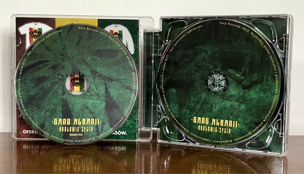 Edycja Limitowana Gang Albanii Królowie Życia LTD CD bonus DVD hip-hop