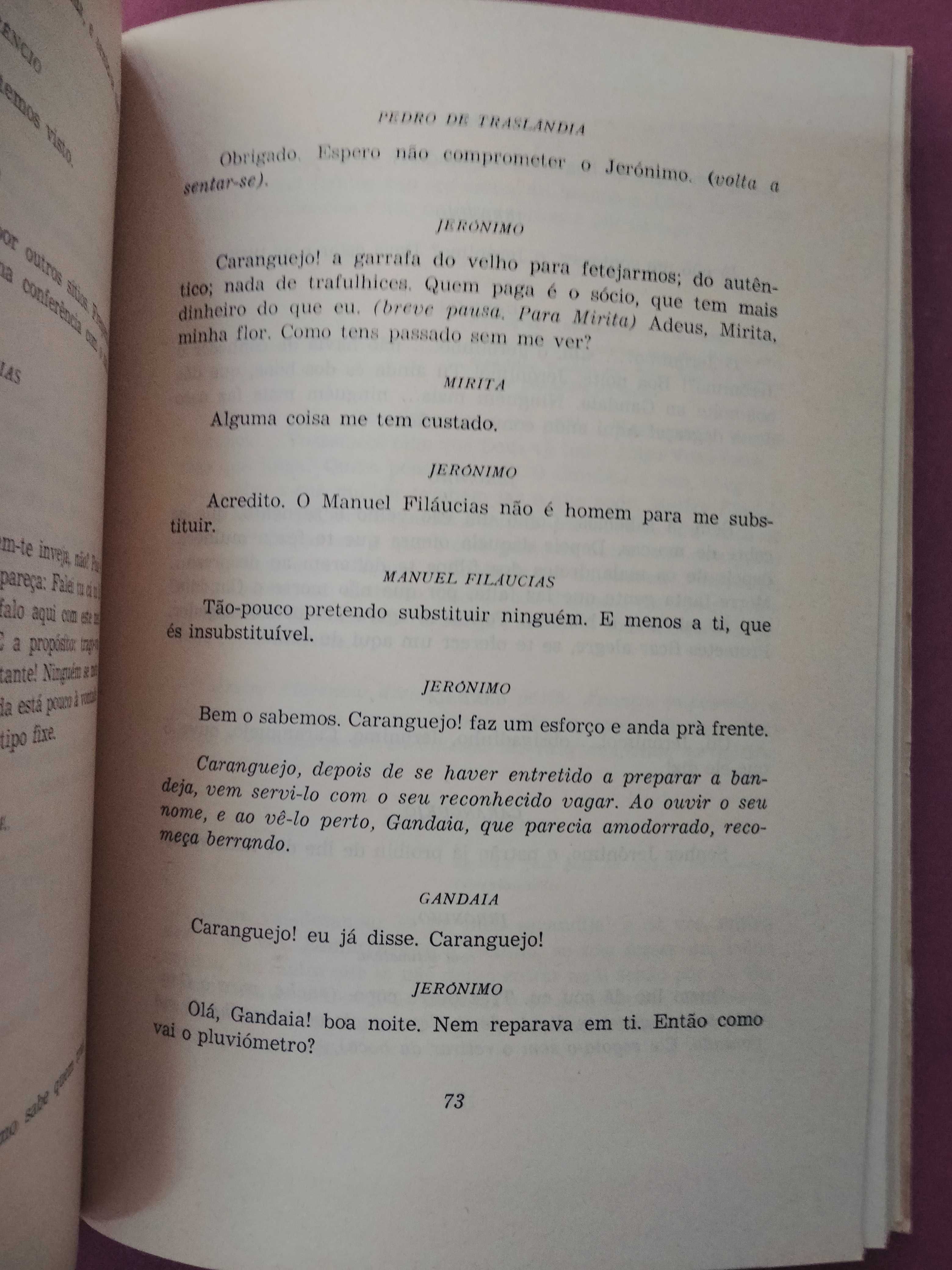 A salvação do Mundo. Peça em Três Actos - José Régio Teatro S. Luiz 71