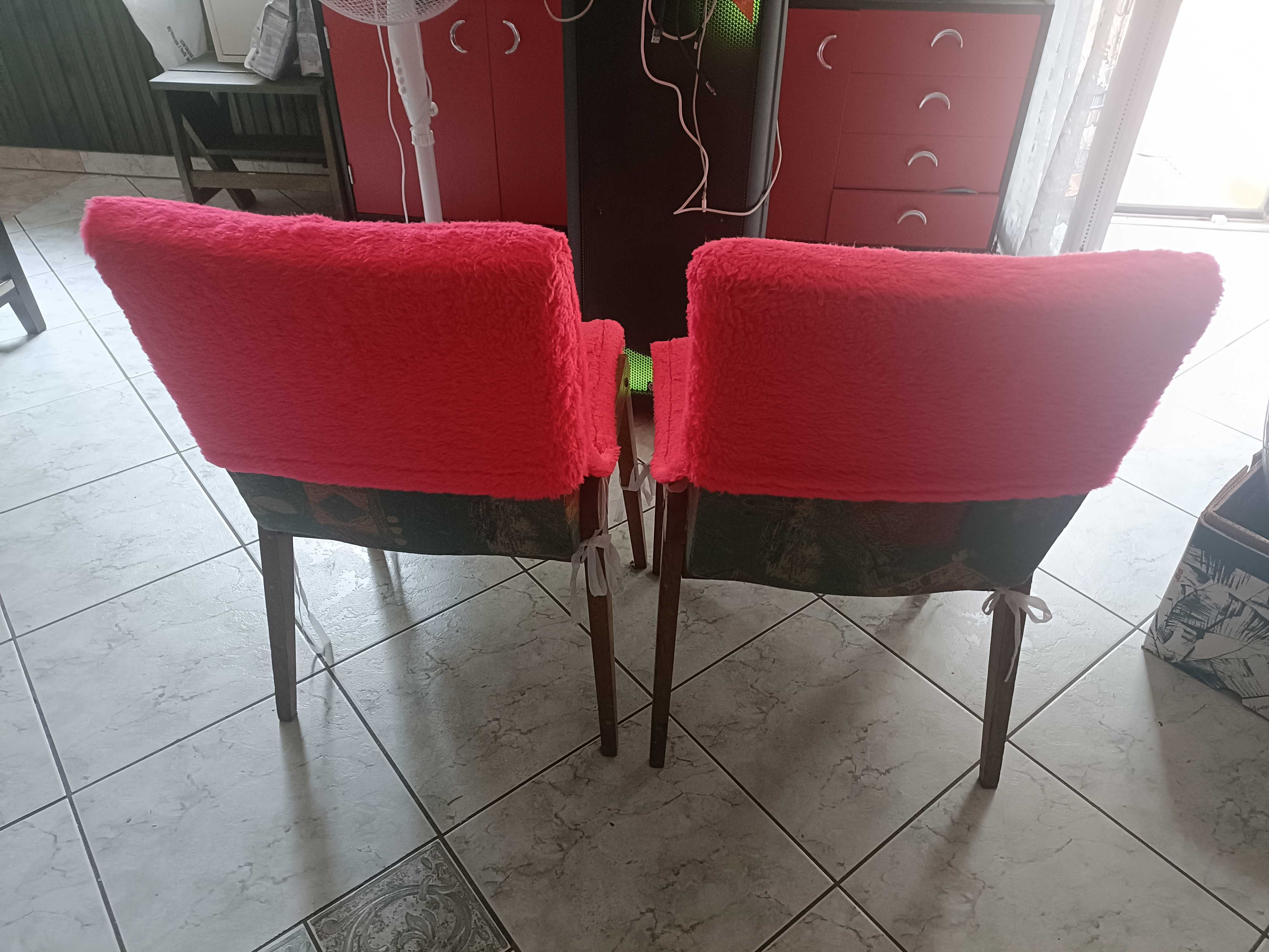 Krzesła wewnętrzne lub na taras drewno od tapicera