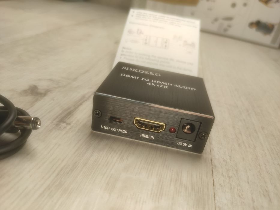 Ekstraktor HDMI do HDMI + Audio 4k 2k SDKDZKG