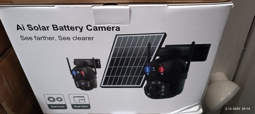 Kamera Shiwojia 4G SIM 12MP solarna 36x zoom