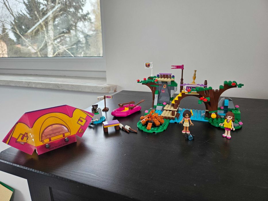 OKAZJA Klocki Lego Friends oboz plywacki 41121 Splyw Pontonem