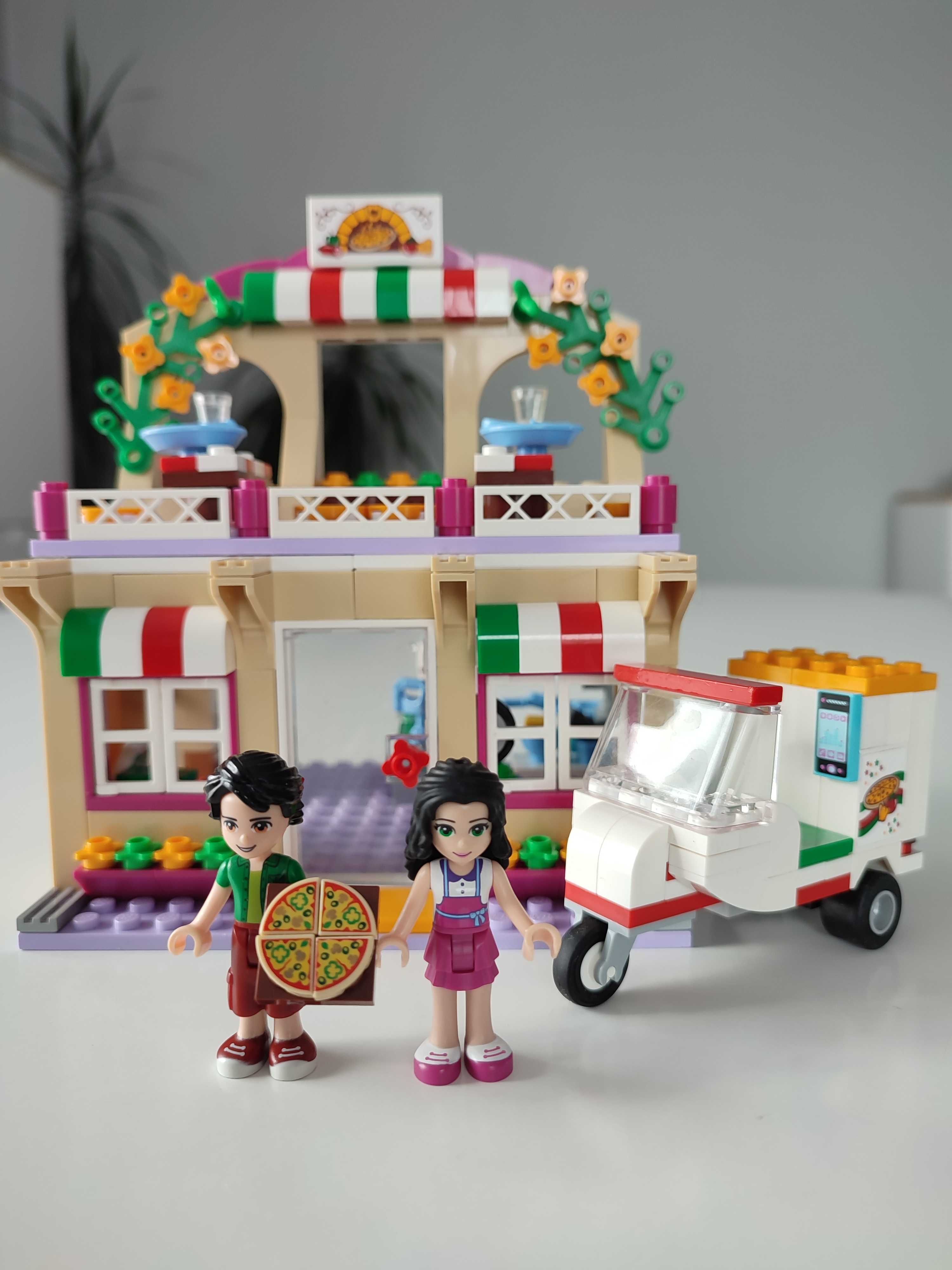 Lego Friends 41311 Pizzeria w Heartlake kompletny z instrukcją