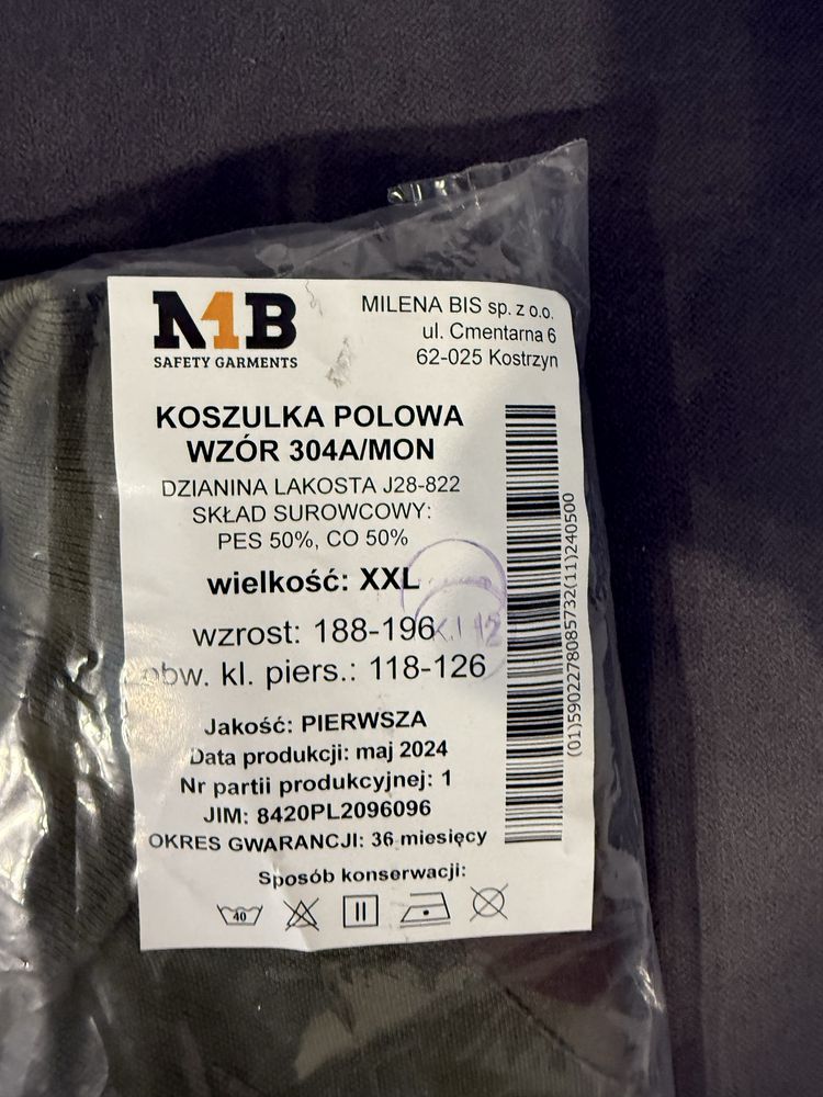 koszulka polowa wzor 304A/MON