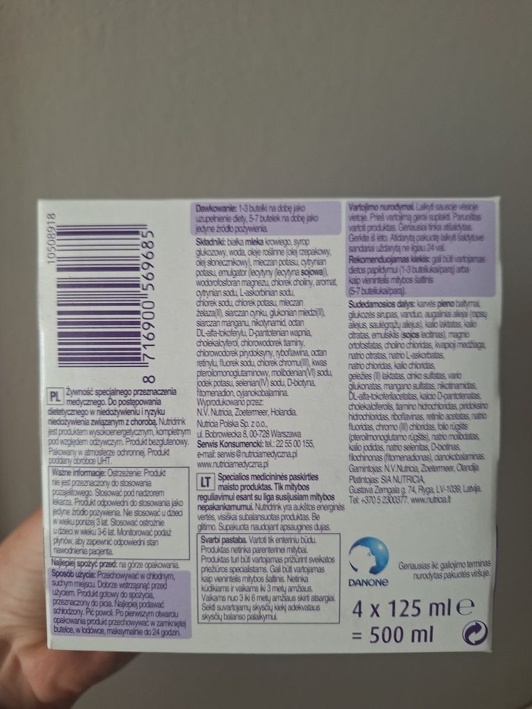 Nutridrink 4x125ml