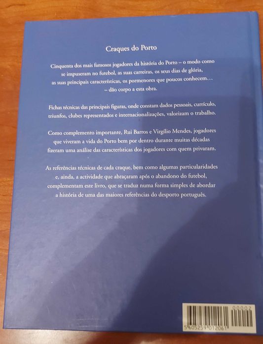 Porto – Livro dos Craques | 50 Jogadores Históricos do FC Porto