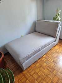 Chaise Longue Cinza Claro Como Nova