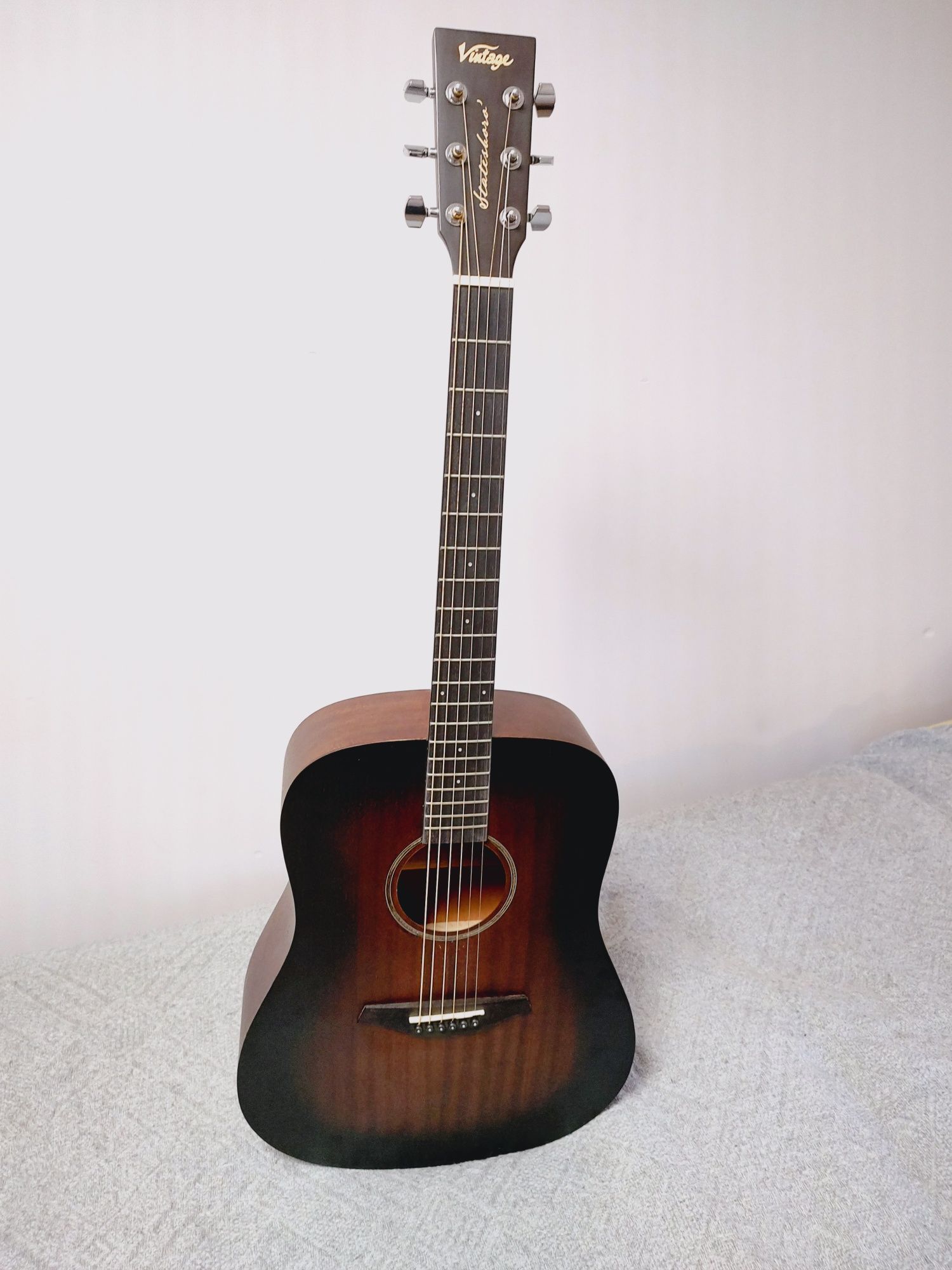 NOWA Vintage V440WK gitara akustyczna  Pokrowiec Świetne brzmienie !!